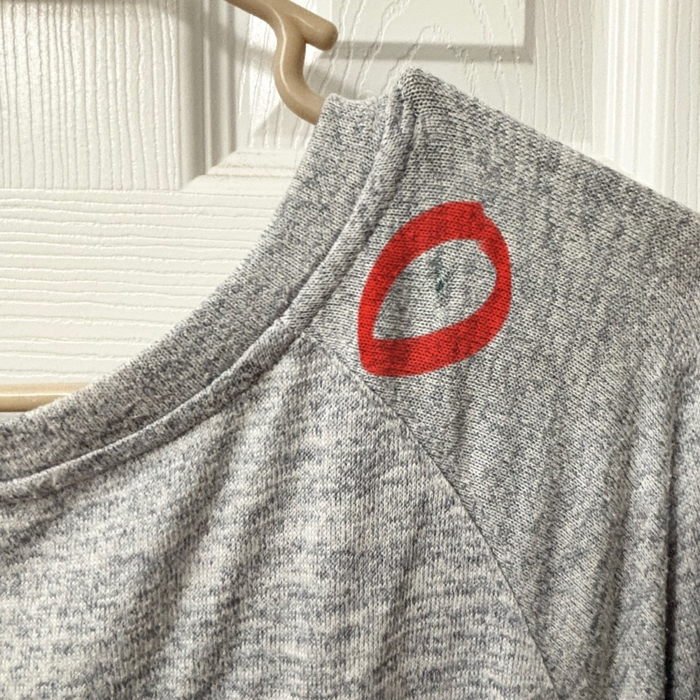 ❌SOLD❌ Athleta Luxe Pose Grey Marled Heathered Tunic Top Size Small Soft Long - Picture 8 of 12